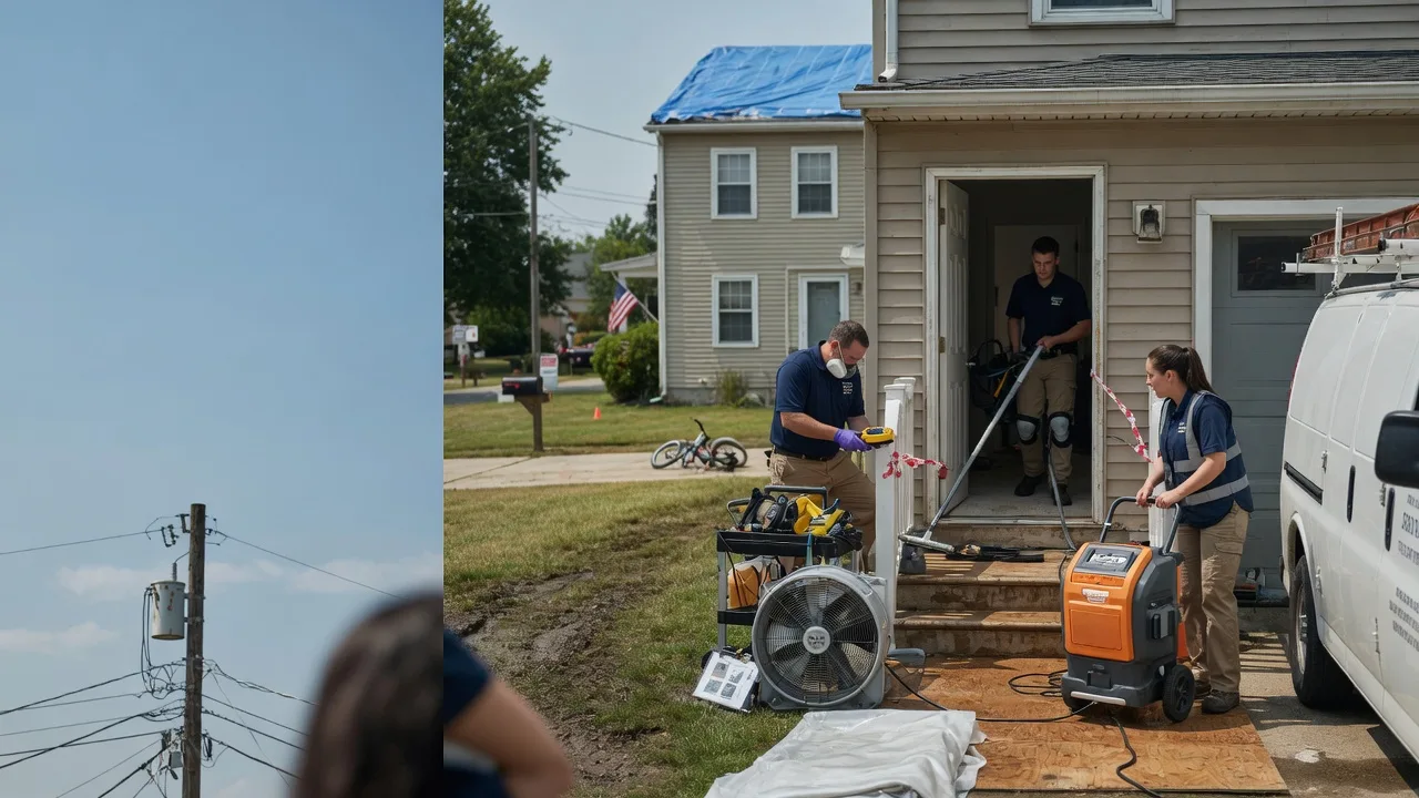 Water Damage Repair in Mccomb, OH near me